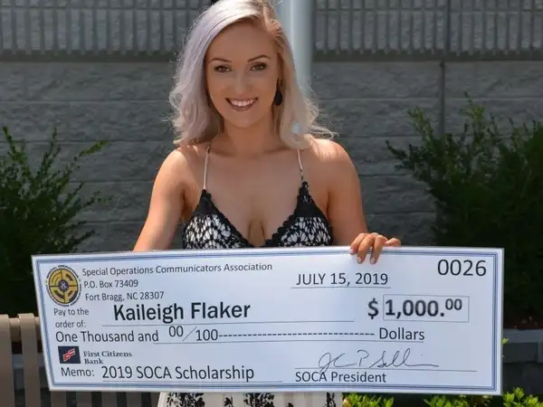 2019 Awardee, Kaleigh Flaker