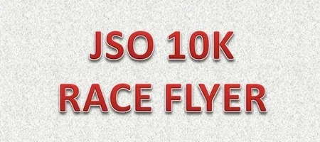 JSO 10K Race flyer