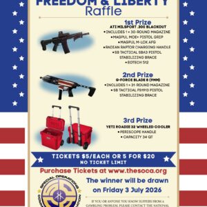 FREEDOM & LIBERTY RAFFLE